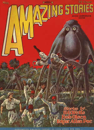 Cover: Amazing Stories, May 1928